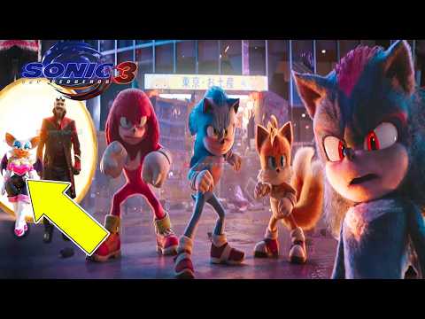 SONIC 3 LA PELÍCULA NUEVAS 30 COSAS QUE NO SABÍAS Curiosidades y Secretos (TRAILER)