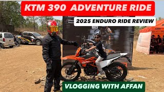 Vlogging with affan | Ktm 390 adventure test ride review 2025 model | duke390_naked | vlog30