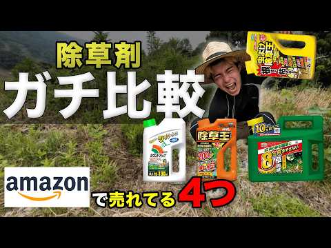 【検証】除草剤は危ない？Amazonで人気の除草剤4つをガチ検証してみた
