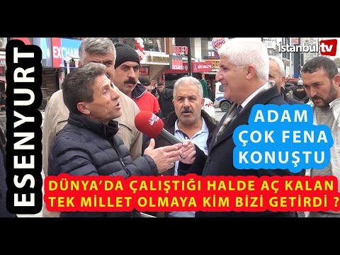 ADAM FENA İSYAN ETTİ DÜNYADA ÇALIŞTIĞI HALDE AÇ KALAN TEK MİLLET BİZİZ KİM BUNU SAĞLADI HESAP VERSİN