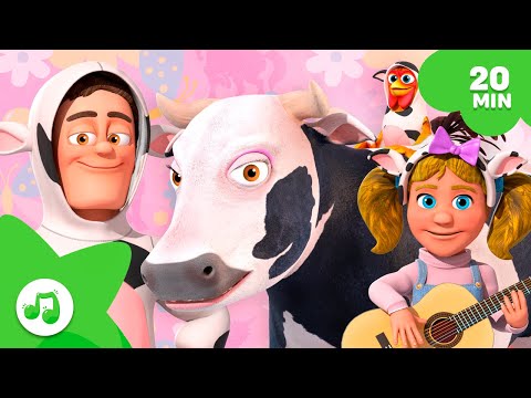 Especial La Vaca Lola | Todas sus canciones 🌈 Canciones Infantiles (20 min) | La Granja de Zenón