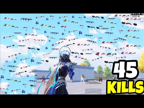 45 KILLS IN BGMI • HIGHEST KILLS WORLD RECORD • BGMI PUBGM GAMEPLAY