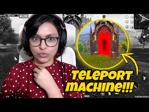 Teleport machine  | Solo vs Squad Funny PUBG Live Highlights