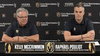 2026 NHL Draft | Kelly McCrimmon & Raphael Pouliot