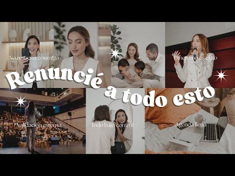 ✨ Cosas a las que renuncié y que todos esperaban de mí para reconectar con mi esencia 💛🌿 Tati Uribe