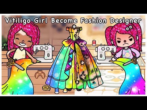 Parents abandoned poor vitiligo girl become famous fashion designer💗🥰💰I Bubbly Brownie 💞🤗