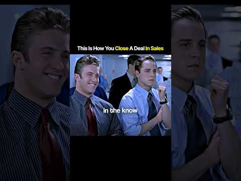 This Is How You Close A Deal In Sales