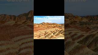 Rainbow Mountains -leaves you speechless #chinatravel  #travel #mountains #mountainview #travelvlog