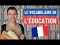 Éducation et Vocabulaire Scolaire