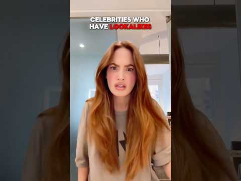 Celebrities Who Have Lookalikes 🤯