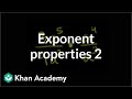 Exploring Exponent Properties and Equations