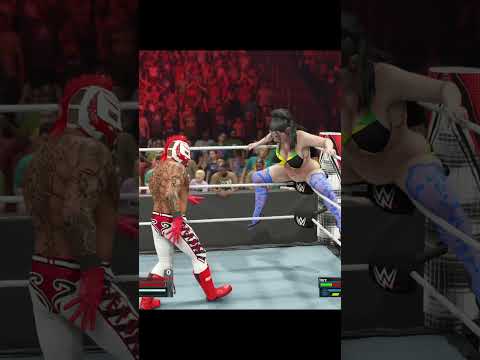 Rhea Ripley vs Strowman Part 90#wrestling #wwe2k22 #wwe2k23