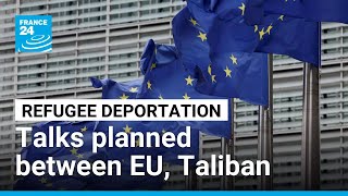 YouTube video thumbnail: EU set to Discuss Deportation of Afghan Refugees With Taliban