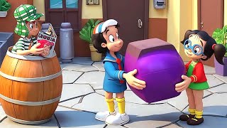 UM OBJETO CURIOSO PROVA A INTELIGÊNCIA DO QUICO! | HISTÓRIA ANIMADA DA TURMA DO CHAVES