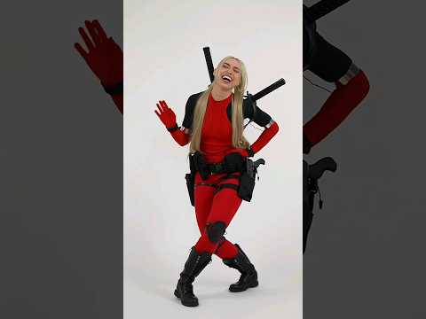 Couldn't get the Lady Deadpool cosplay in time, so I had to work with what I had 🥲👍