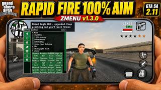 How to Install GTA San Andreas Android 2.11 Mod Menu | ZMENU v1.3.0 64-Bit Setup
