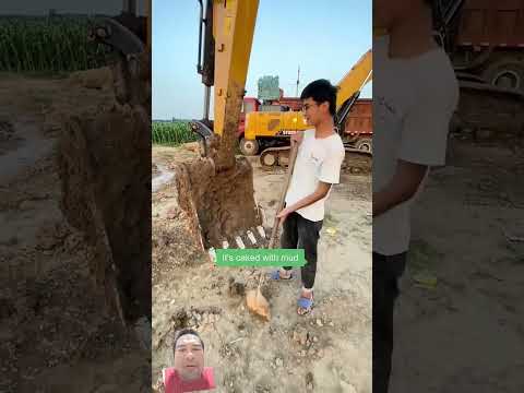 แบบนี้เดี๋ยวมันก็ออก #excavator