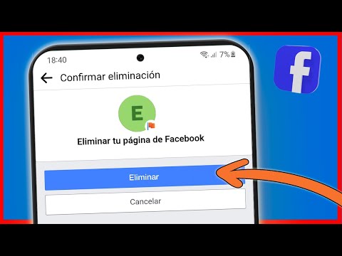 Cómo ELIMINAR UNA PAGINA DE FACEBOOK CREADA POR MI DESDE MI CELULAR