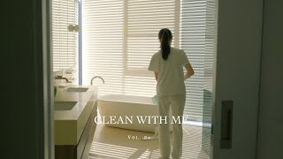 My Systematic Bathroom Cleaning Routine 🧼 | Miso Brownie Cookies 🍪  | New Entrance Painting | ASMR