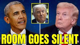 The Moment Obama Called Out Trump And Changed the Room!.