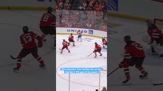 Elite playmaker Cole Caufield sets up Ivan Demidov’s 17th goal of the season 👀