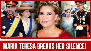 Grand Duchess Maria Teresa Reflects on Life Before Luxembourg's Historic Abdication!