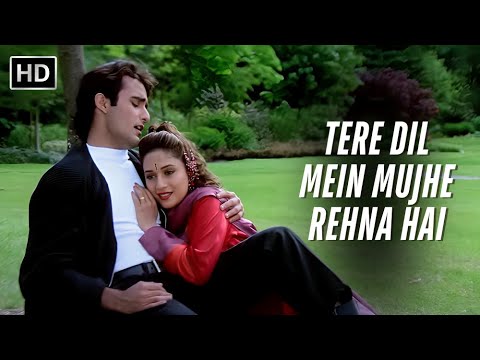 Tere Dil Mein Mujhe Rehna Hai | Old Romantic Hindi Song | Udit Narayan, Kavita Krishnamurthy