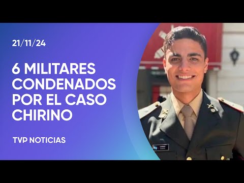 Condenaron a 8 años de prisión a seis militares por la muerte del soldado Matías Chirino