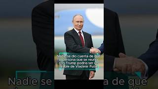 Nadie se dio cuenta de que la persona que se reunió con Trump podría ser un doble de Vladímir Putin