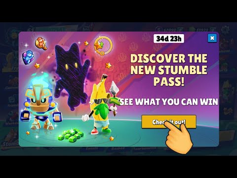 New STUMBLE PASS 🛕 Stumble Guys
