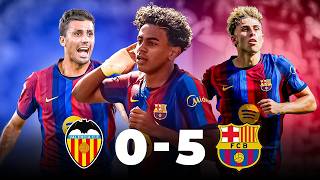 Qu'est-ce qu'on vient de voir??? 😂😂😂 Valence vs Barça (0-5) - Le debrief
