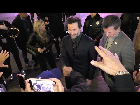 Keanu Reeves Drives Fans Wild at Sonic Hedgehog 3 Premiere