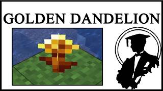 Minecraft Has A Golden Dandelion