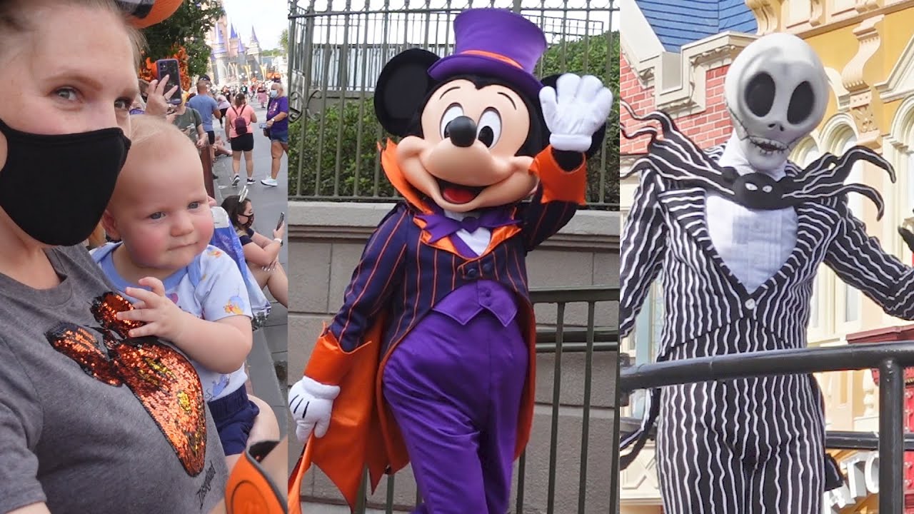 Disney Bucket List Staycation Day 2! Halloween At Magic Kingdom, Spooky Fun Characters & More! The Tim Tracker