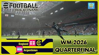 WM 2026 - England vs. Argentinien - Semifinal