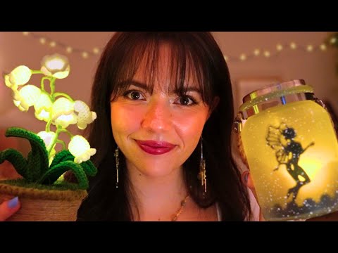 ASMR The Cutest Mini Lamp Collection 🍄🧚🐚 (low light, gentle whispering)