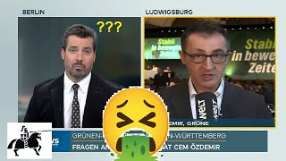 Grüne Lügen: ULTRA-ARROGANTER Cem Özdemir will Ministerpräsident werden