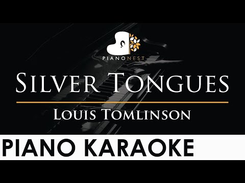 Louis Tomlinson – Silver Tongues – Piano Karaoke Instrumental Cover with Lyrics