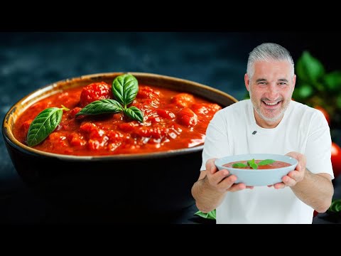 How to Make PIZZA SAUCE at Home Like an Italian