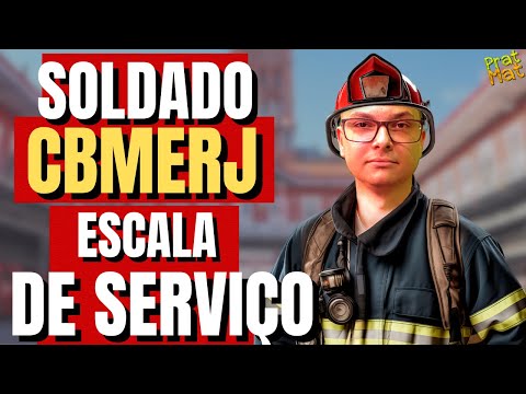 COMO É A ESCALA DE TRABALHO DE UM SOLDADO BOMBEIRO NO RIO DE JANEIRO ?