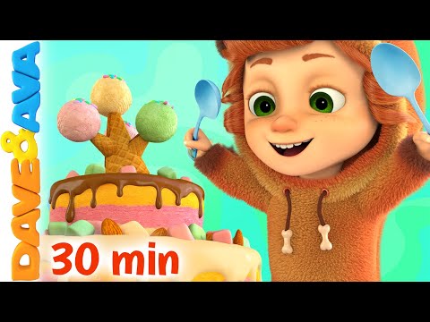 😄 The Ice Cream Song and More Nursery Rhymes | Jack Sprat | Baby Songs by Dave and Ava 😄