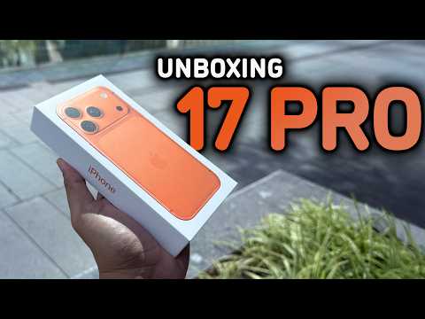 UNBOXING dan Kesan Pertama iPhone 17 Pro Cosmic Orange!