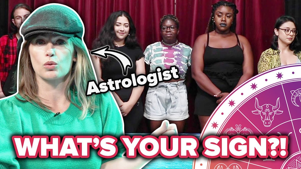 Astrologers Guess People's Zodiac Signs Out Of A Lineup Part 1