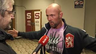 Psychopat Bejr před Clashem: Soukup odjede sanitkou!