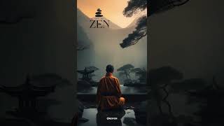 Peaceful Flute & Mountain Zen 🌄✨ #Shorts 🌿 #ZenVibes 🌿 #FluteMagic 🌿 #BuddhaZen
