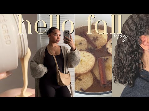 HELLO FALL | decor shopping, hair & body care, fall festival, simmer pot, holiday haul, etc