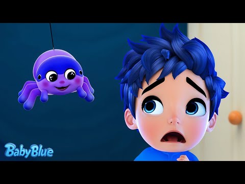 Spider, Go Away! | Spider Song | + More Kids Songs & Nursery Rhymes | Baby Blue