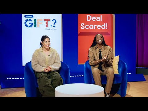 Google Shopping Game Show | Can You Gift It? | Kelsey Plum + Kahleah Copper