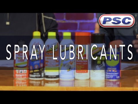 Spray Lubricants Explained Video