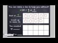 Subtraction Strategies with Tens Frames